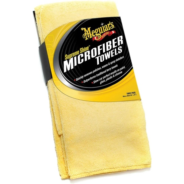 Meguiar's Supreme Shine Microfibre Set 3 Lavete Microfibre X2020EUMG